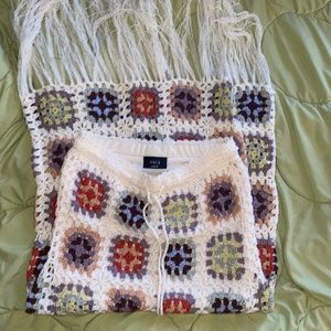 Crochet skirt